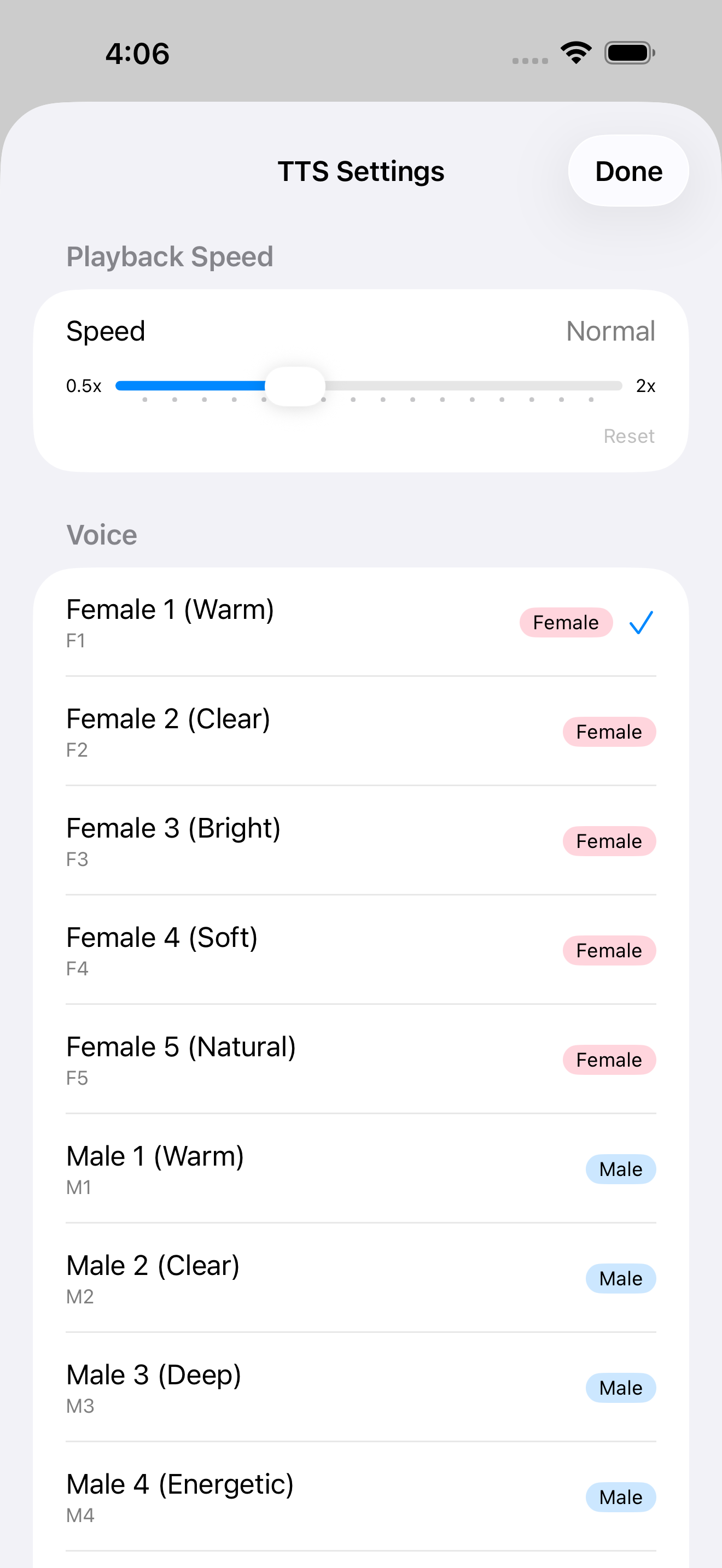 Clearly — Your voice, your pace (iPhone)